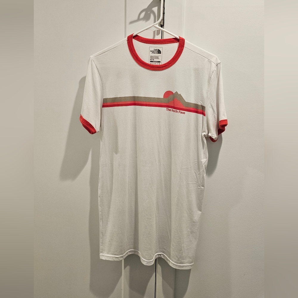 The North Face Colored Pin Stripe Accent T-Shirt